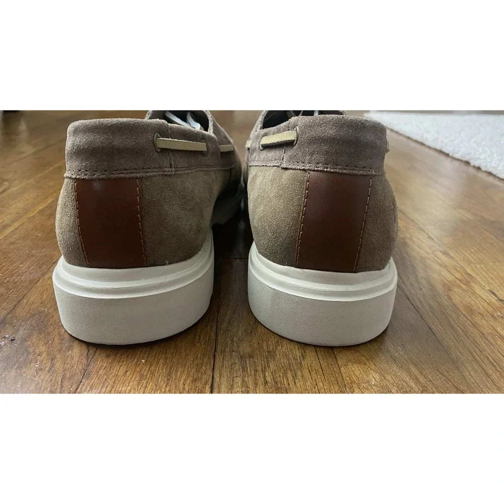 Frye Connor Boat Shoes Suede Leather Driftwood Men's‎ Size 12 Comfort Classic